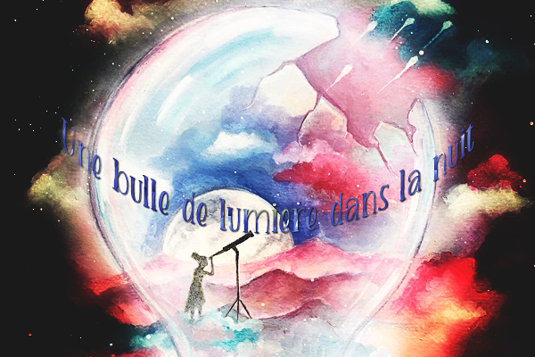 Une lumière dans la nuit, par Ayfoth