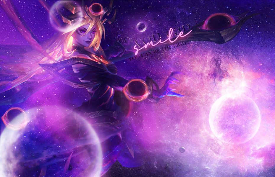 If you can smile, you can be the light, par Nekkomi