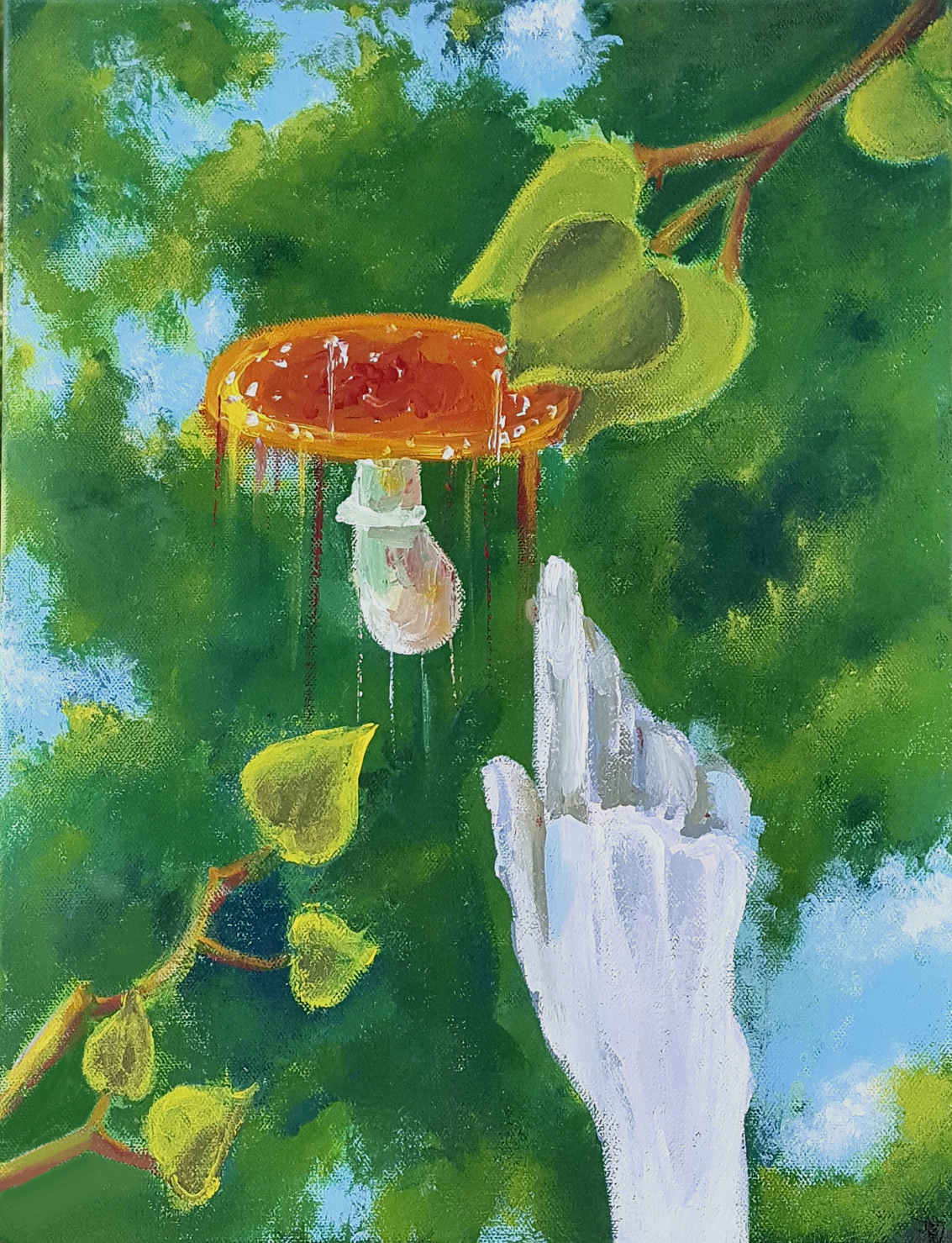 Peinture (tradi), par CHAUSSETTE