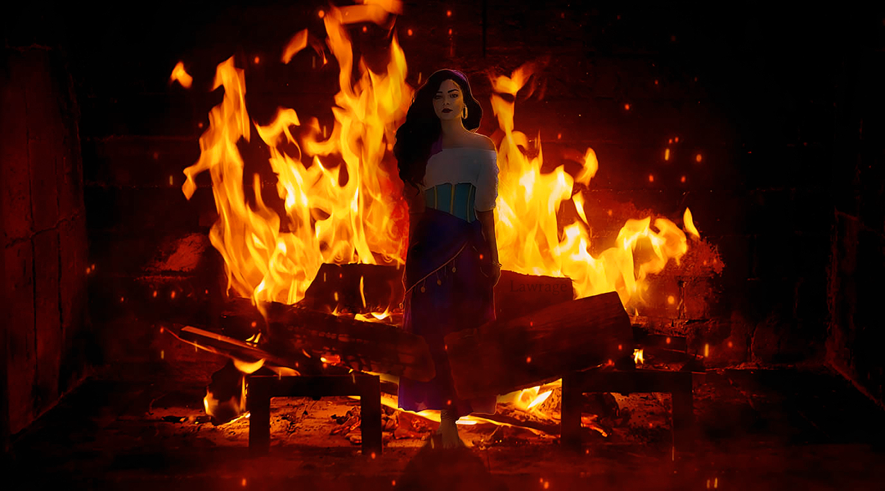 La muse de Notre-Dame, par Lawrage