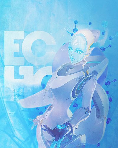 Echo d'Overwatch - Blend, par Liitchy