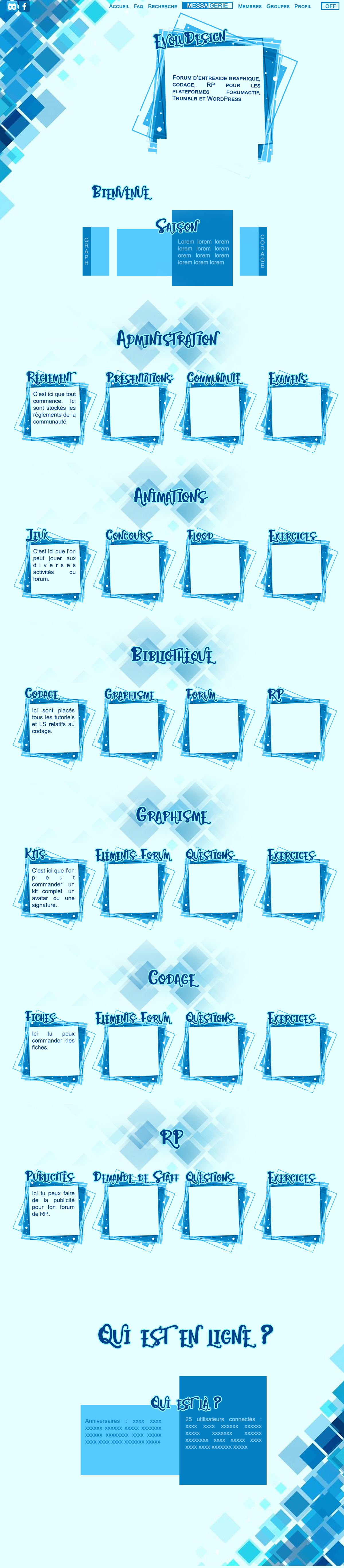 Maquette Carré, par Ayfoth