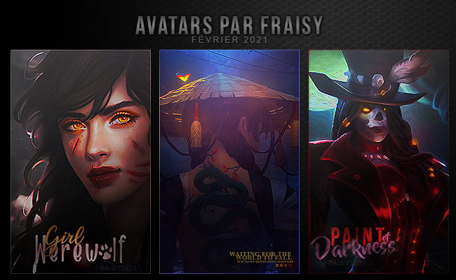 Février 2021, par Fraisy Sarcasm