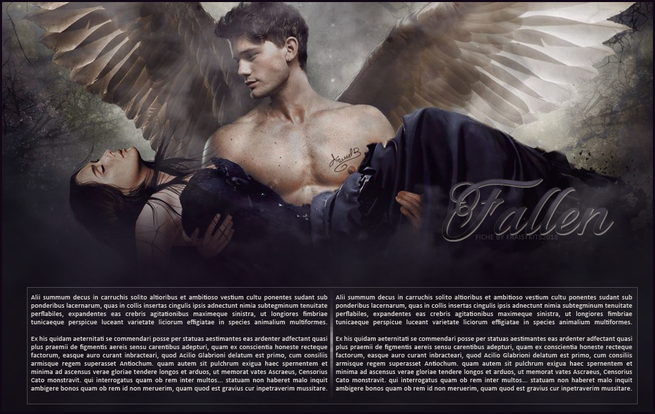 Fiche Fallen, par Fraisy Sarcasm