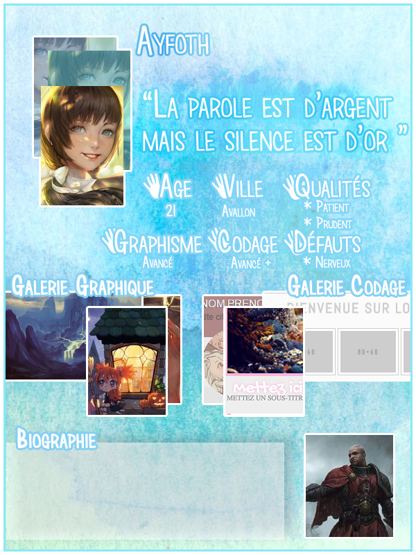 Fiche de présentation - Helper Hand, par Ayfoth