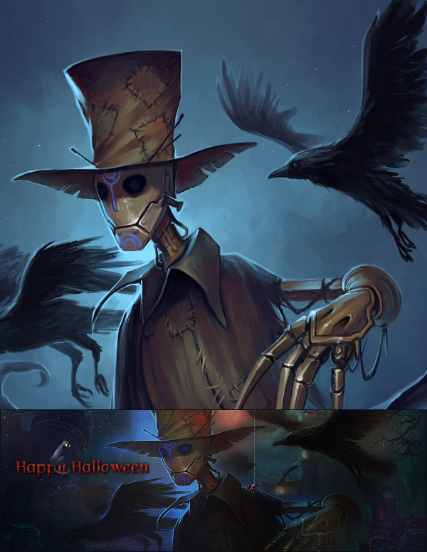 Happy Halloween, par Fraisy Sarcasm