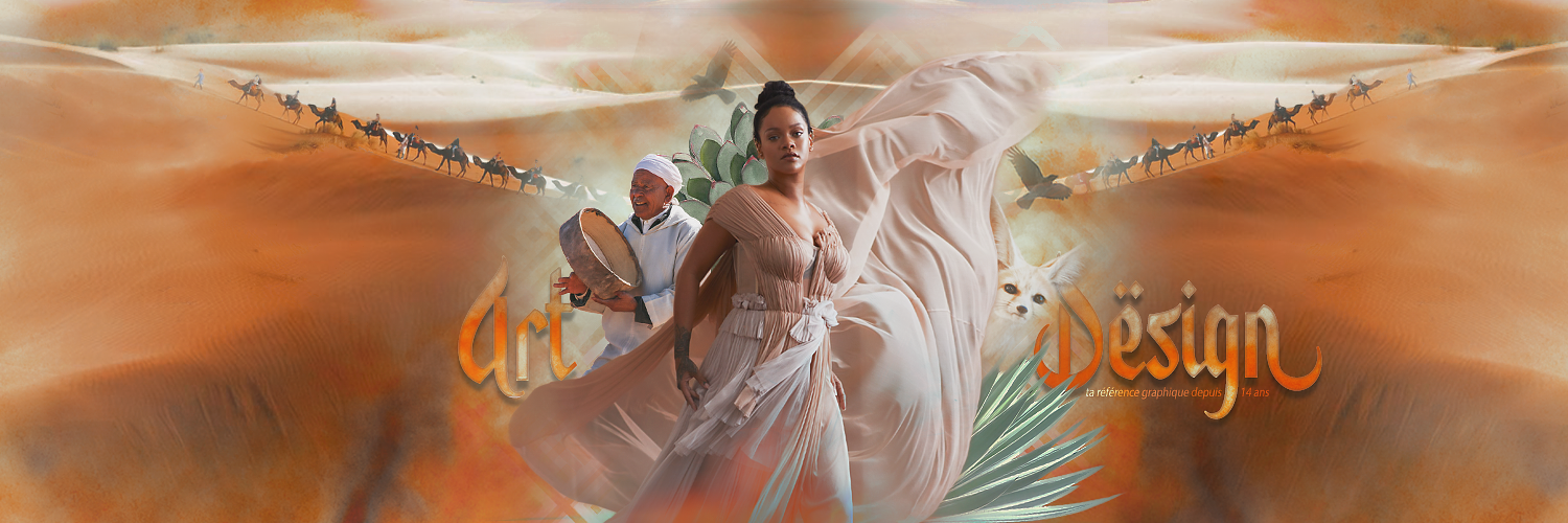 Desert's Dancing - Header, par Liitchy