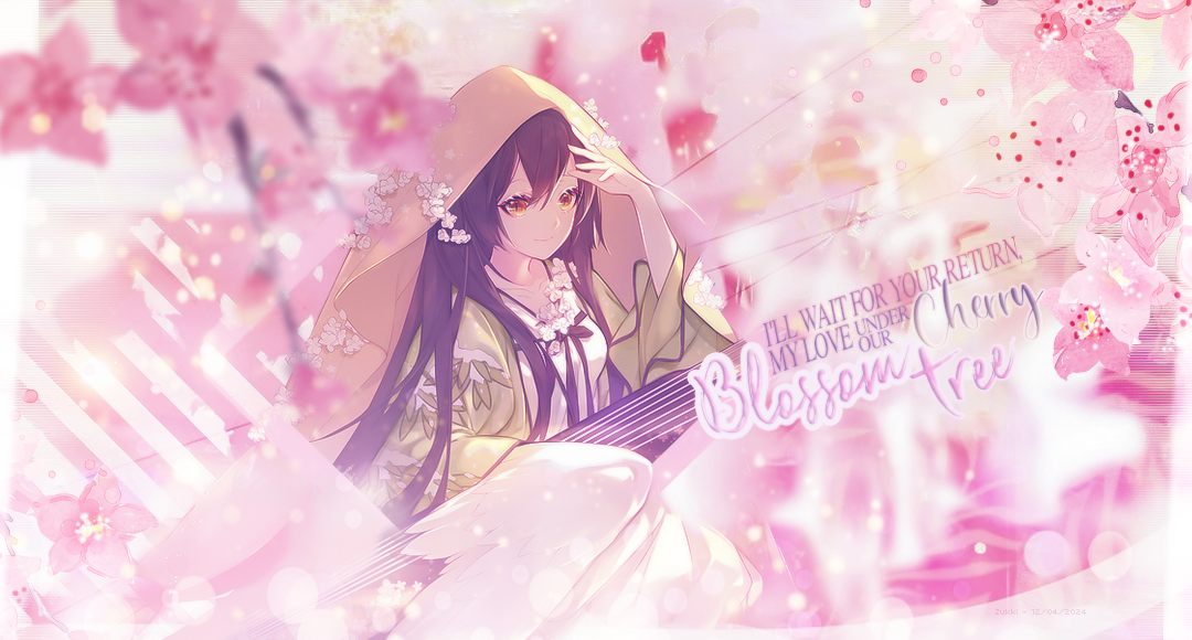 Cherry Blossom Tree, par Zukki