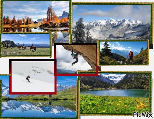 Au fil des saisons..., par Saso