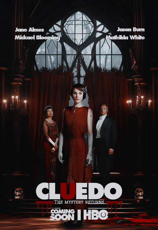 Affiche de film Cluedo, par Liitchy