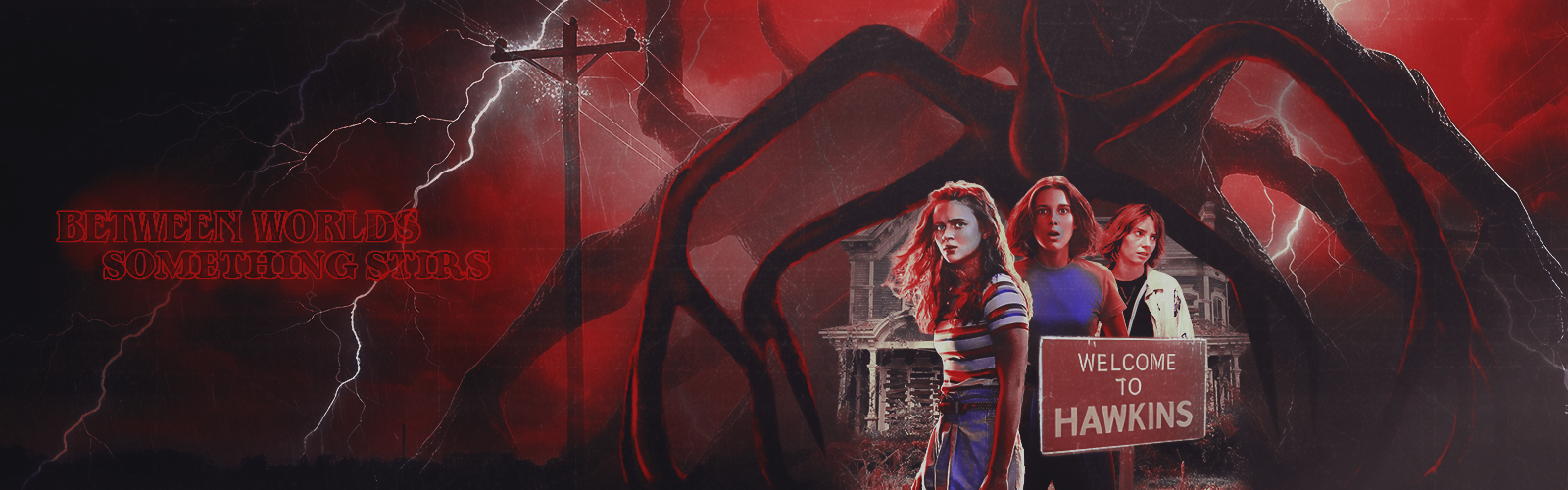 Header Stranger Things, par Liitchy