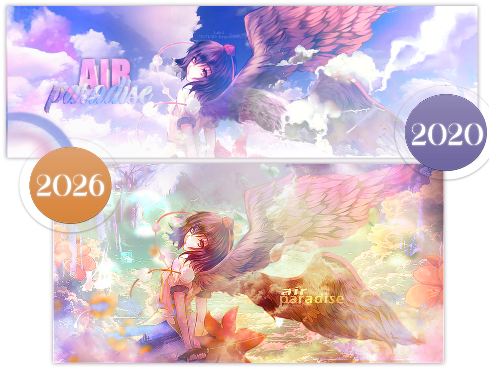 Air paradise - Remake, par Zukki