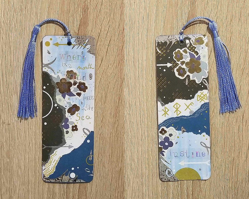 Marque-page Justine, par Milou