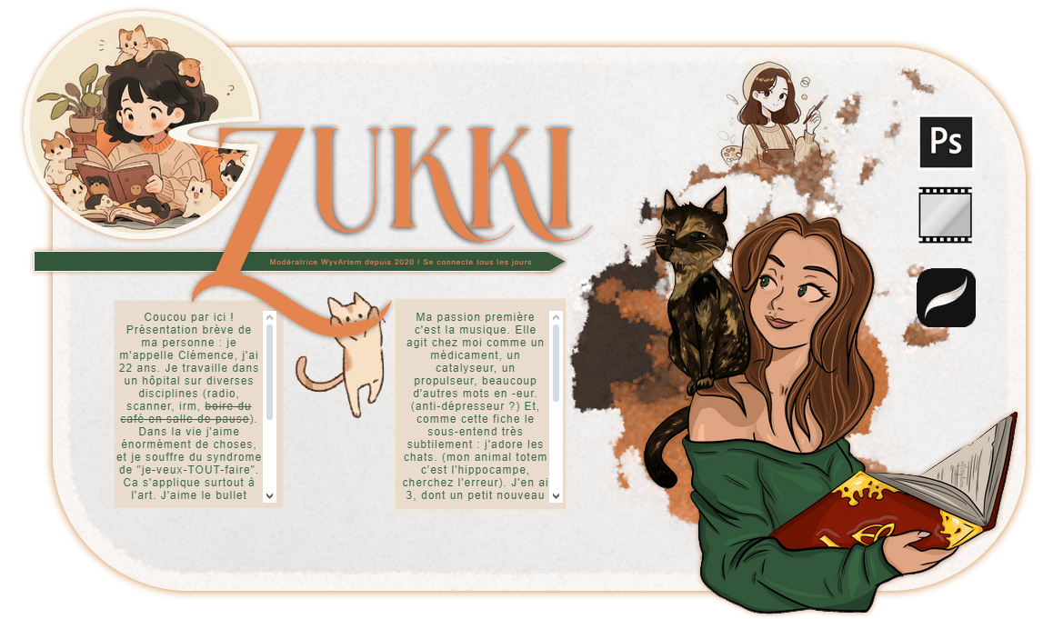 Nouvelle présentation, par Zukki