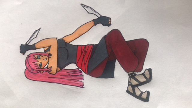 Ninja Women, par Saso