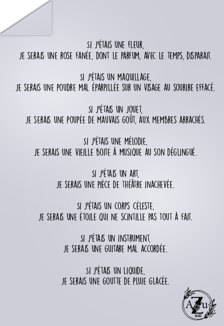 Inachevée, par Azumii