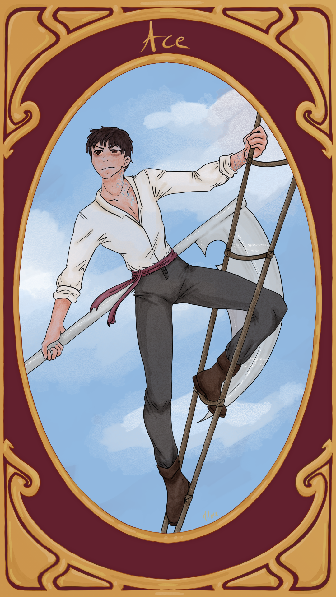 Cadeau de Noël Lawrage, par Milou