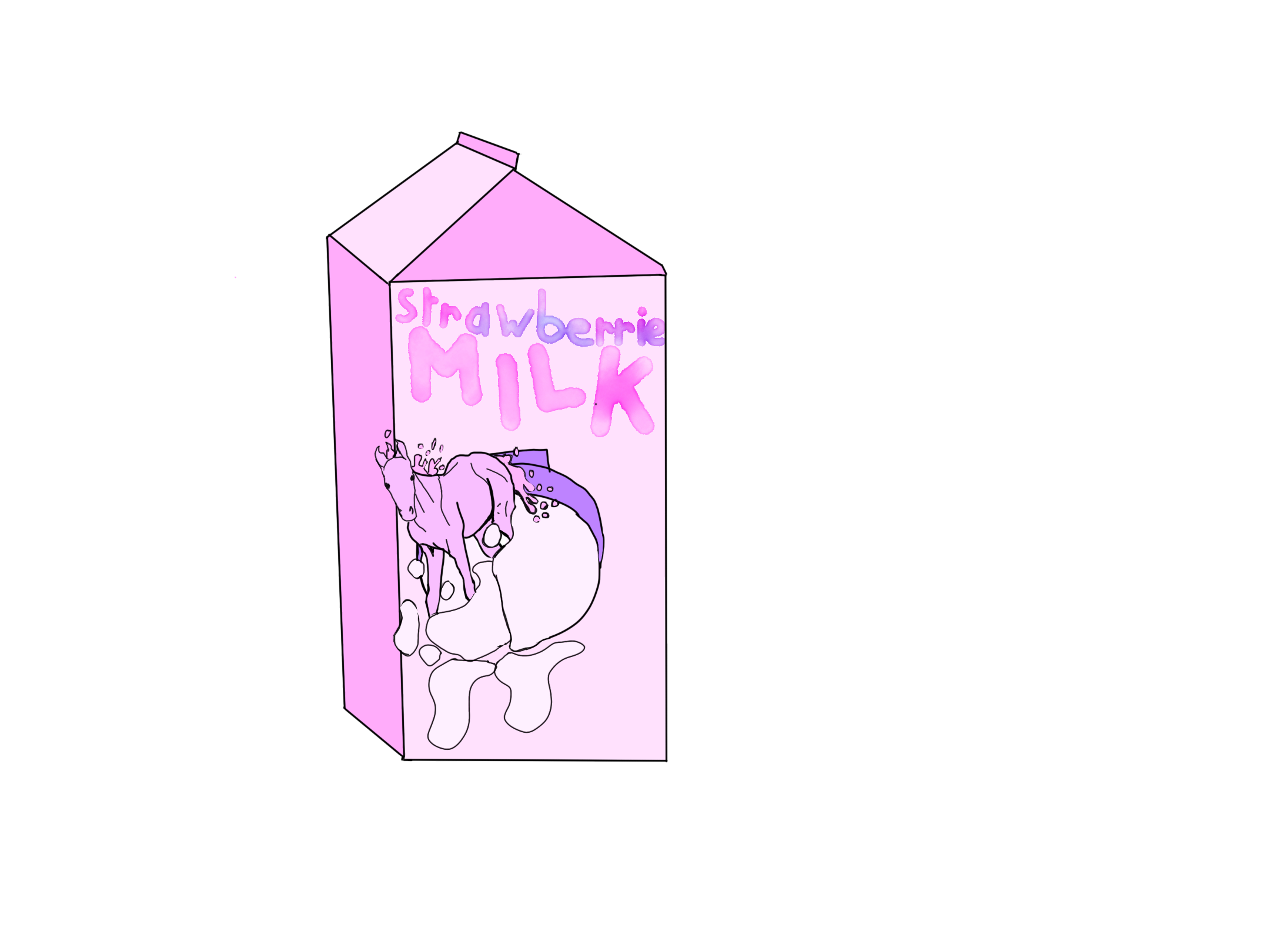 Milkshake poulain, par Tempête d’automne