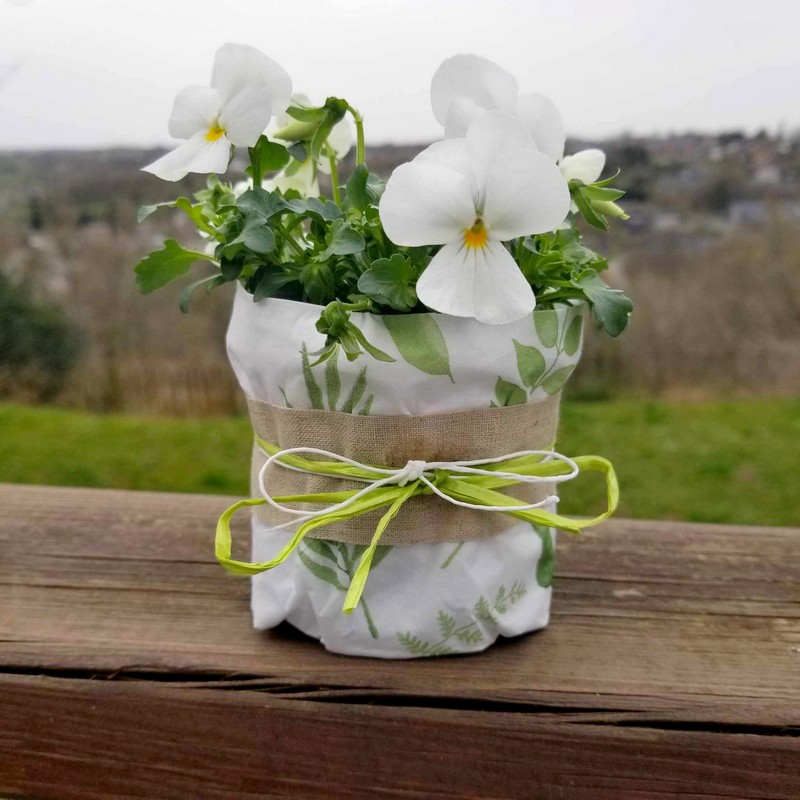 Déco florale, par Milou