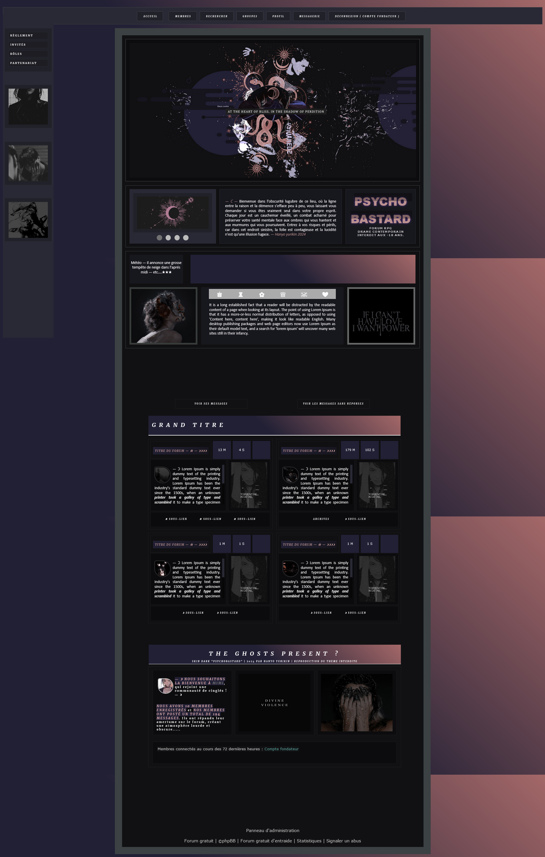 Skin dark PsychoBastard, par Hanyo yurikin