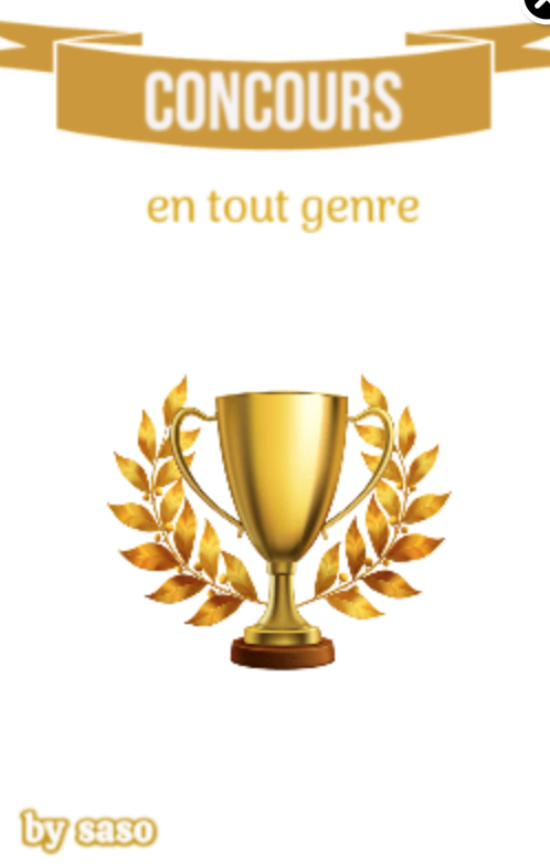 Cover " Concours en tout genre ", par Saso