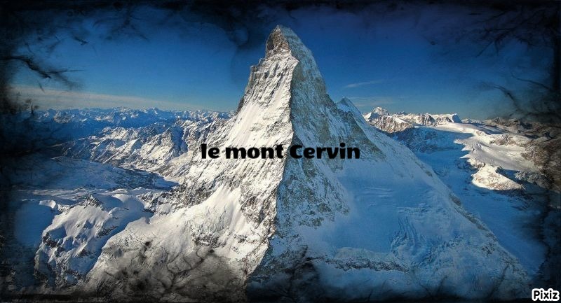 Le mont Cervin, par plume rousse
