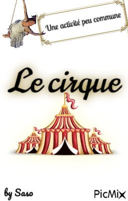 Cover "Le cirque", par Saso