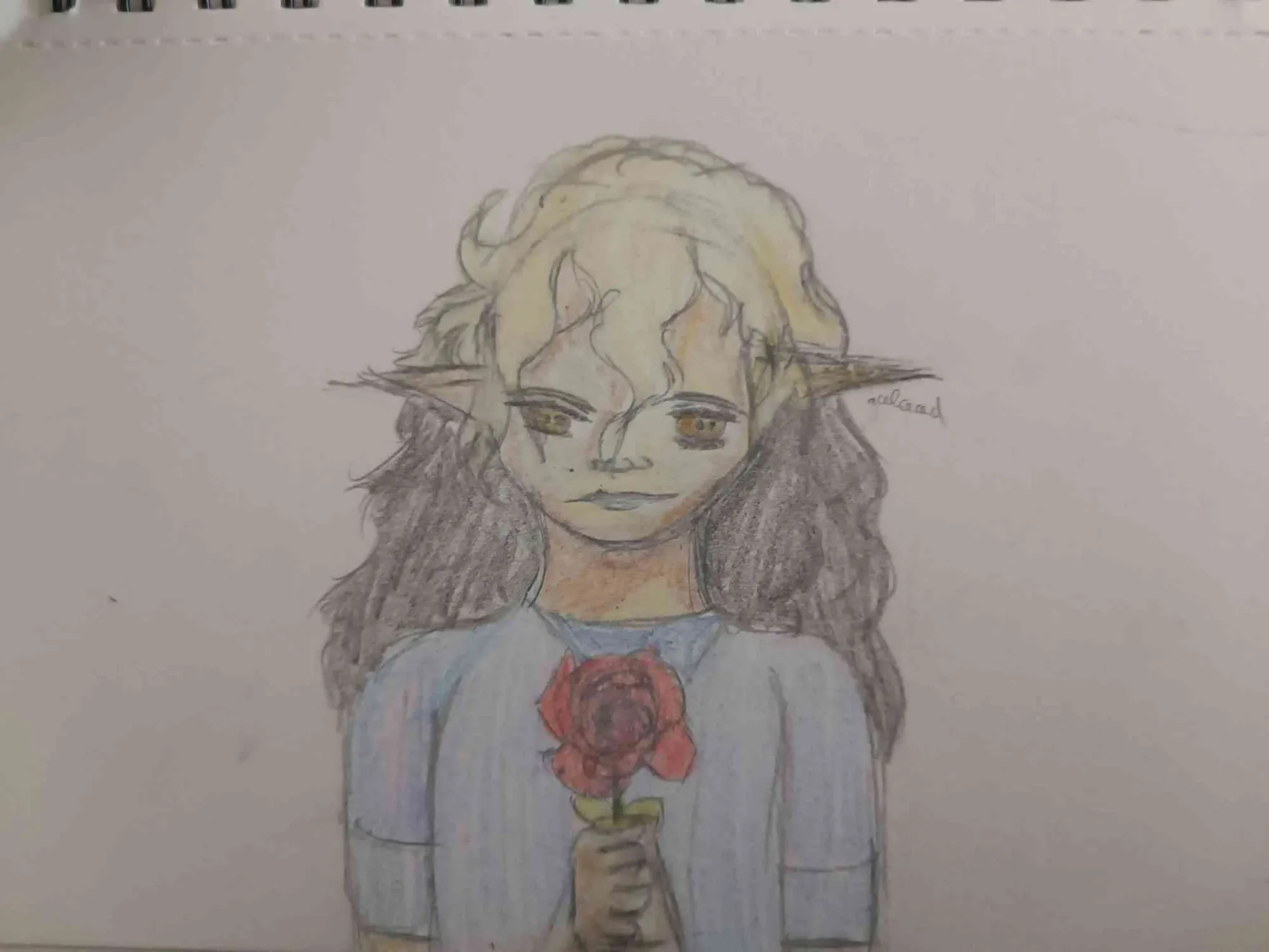 Un soupirant ignoré, par Galaad Night