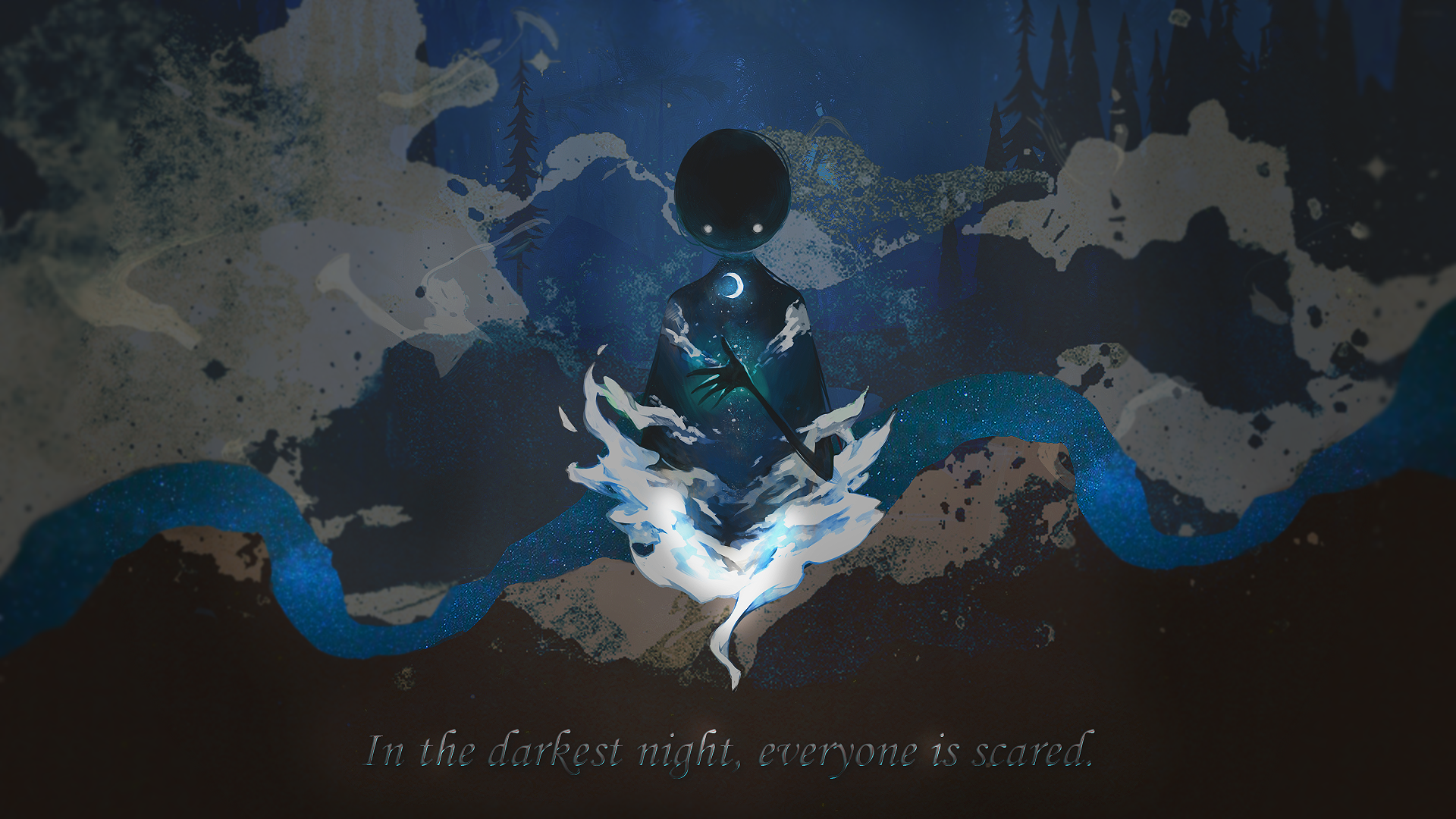 In the darkest night, par Milou