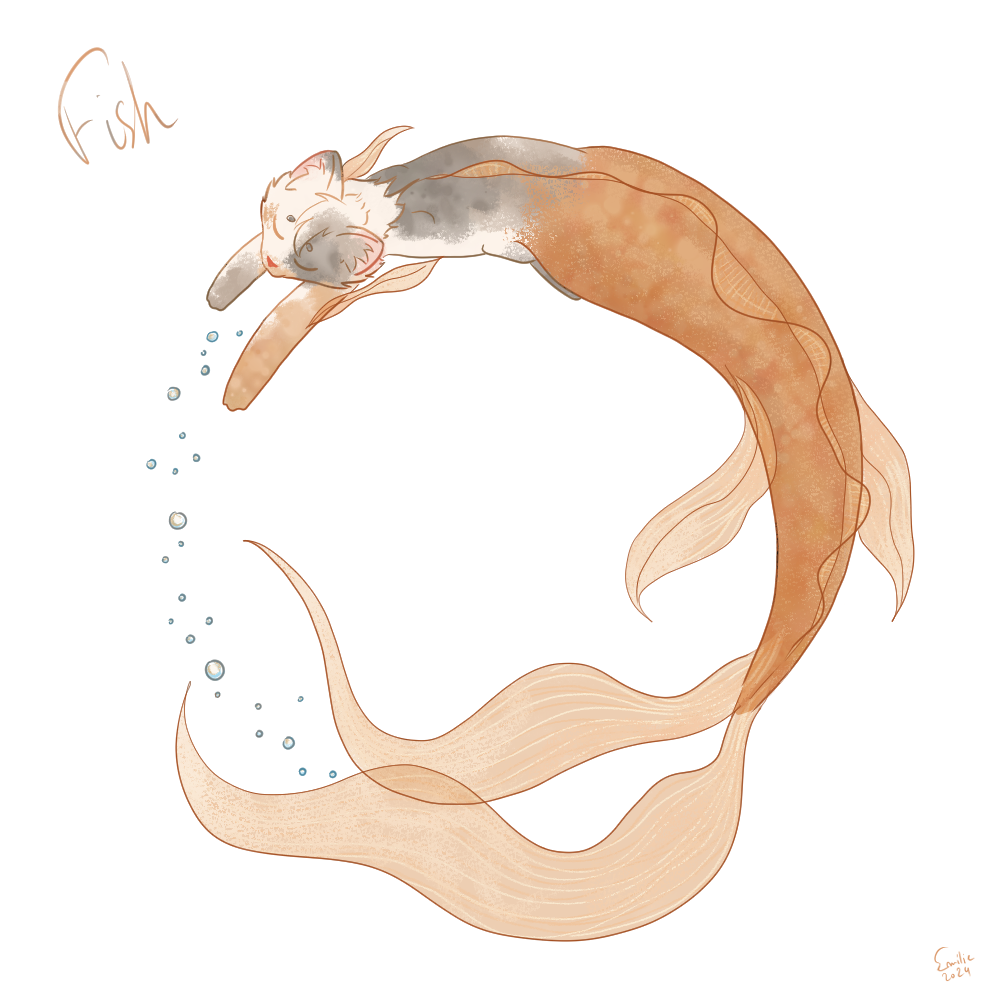 Fish - Art Fight 2024, par Milou