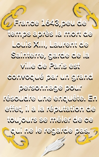 4 éme de couverture L'argent perdu, par Galaad Night