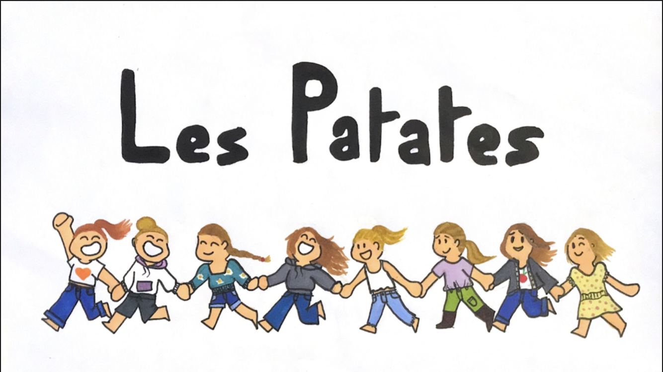 Mon groupe d’amies d’enfance, par Saso