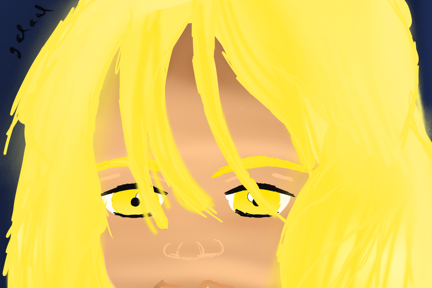 Un regard de Chrusos, par Galaad Night