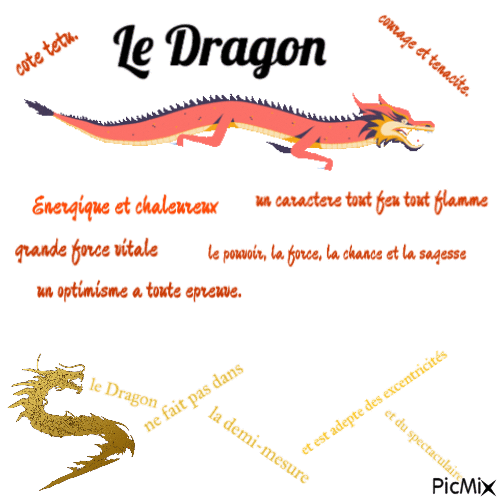 Le Dragon, par Saso