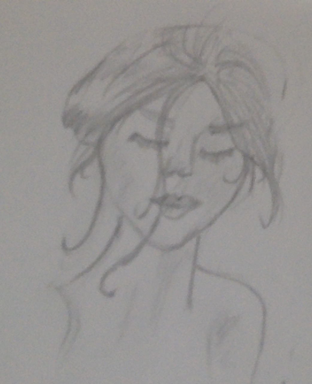 Portait d'une jeune fille, par Saso