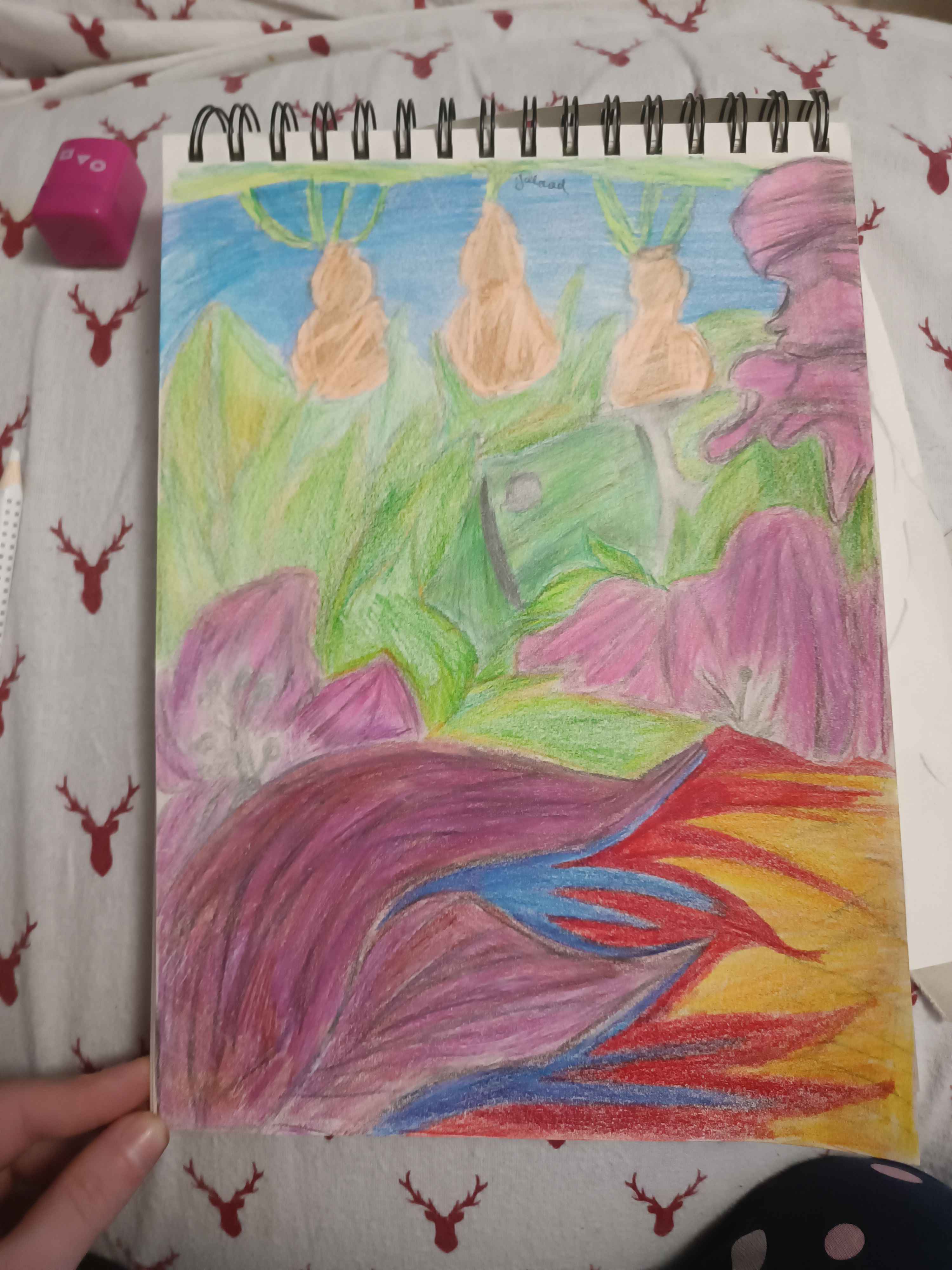 Un paysage, par Galaad Night