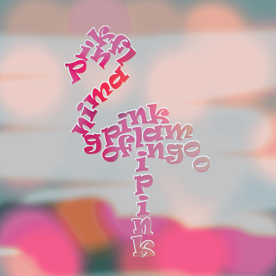Pink Flamingo, par Azumii