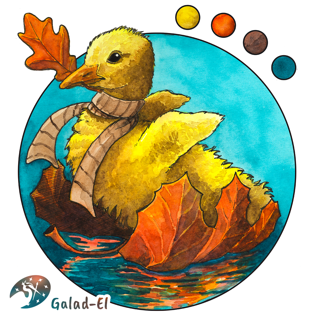 Le mignon petit canard, par Galad-El