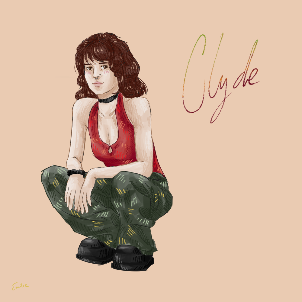 Clyde [Noël], par Milou