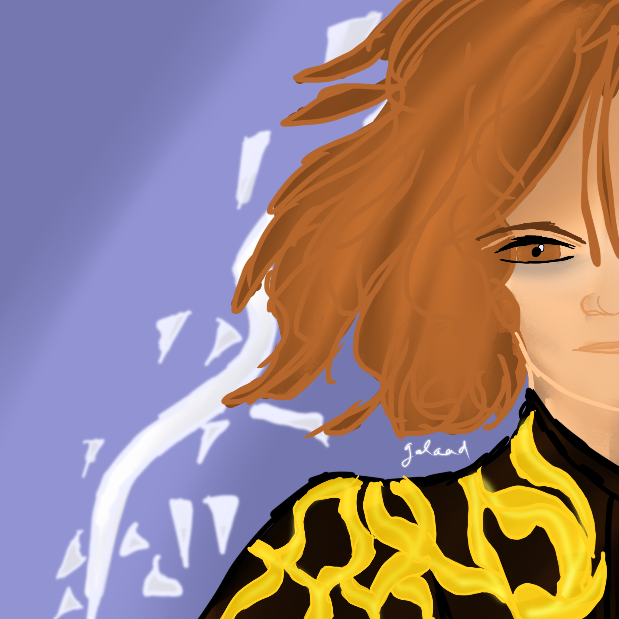 Un homme mystérieux, par Galaad Night