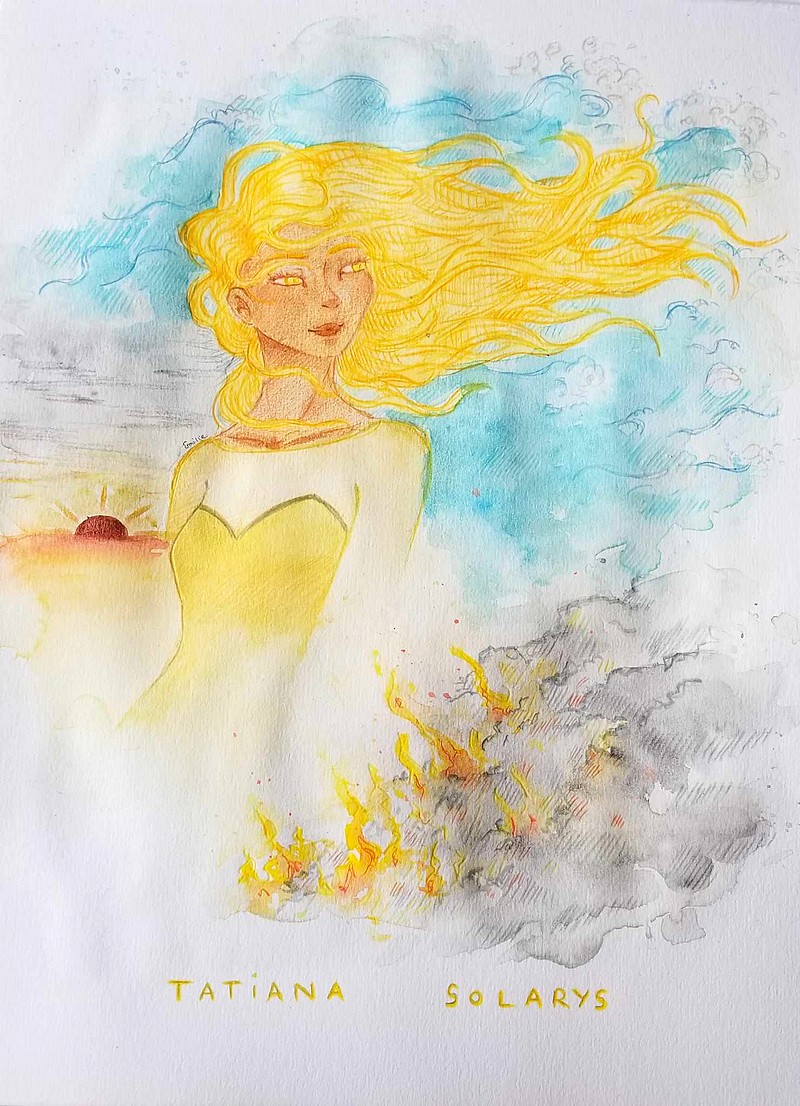 Tatiana Solarys, par Milou