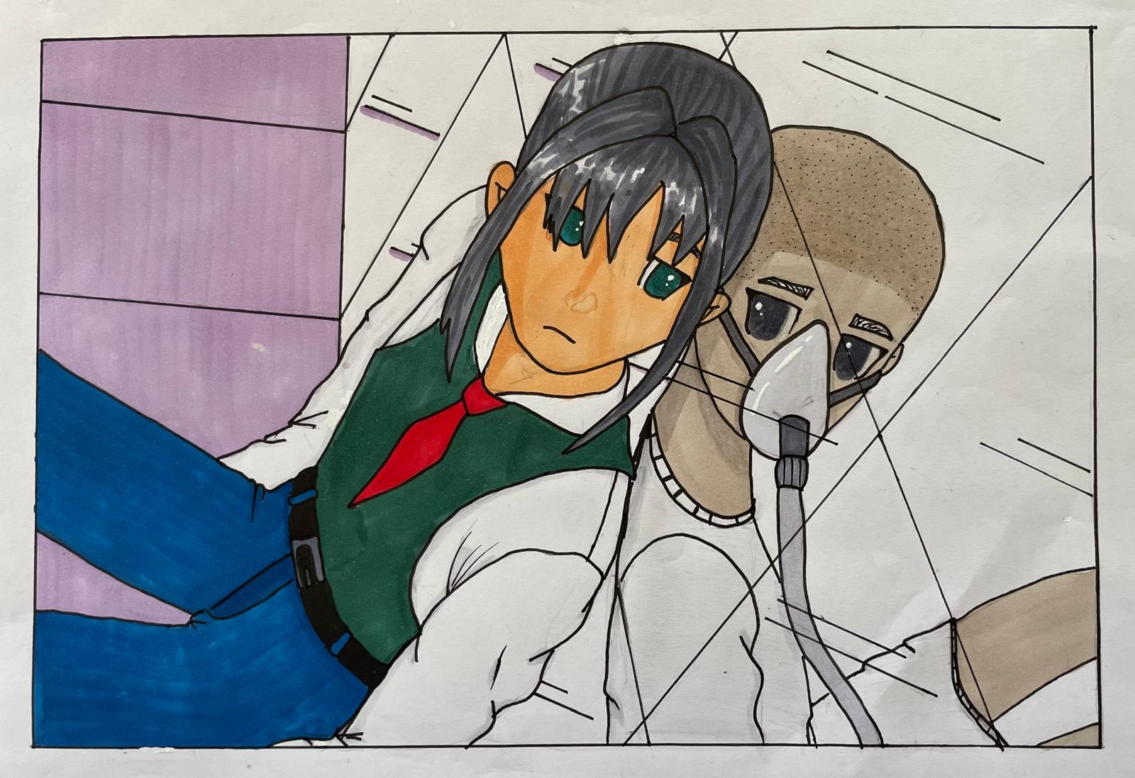 Derrière le miroir, par Saso