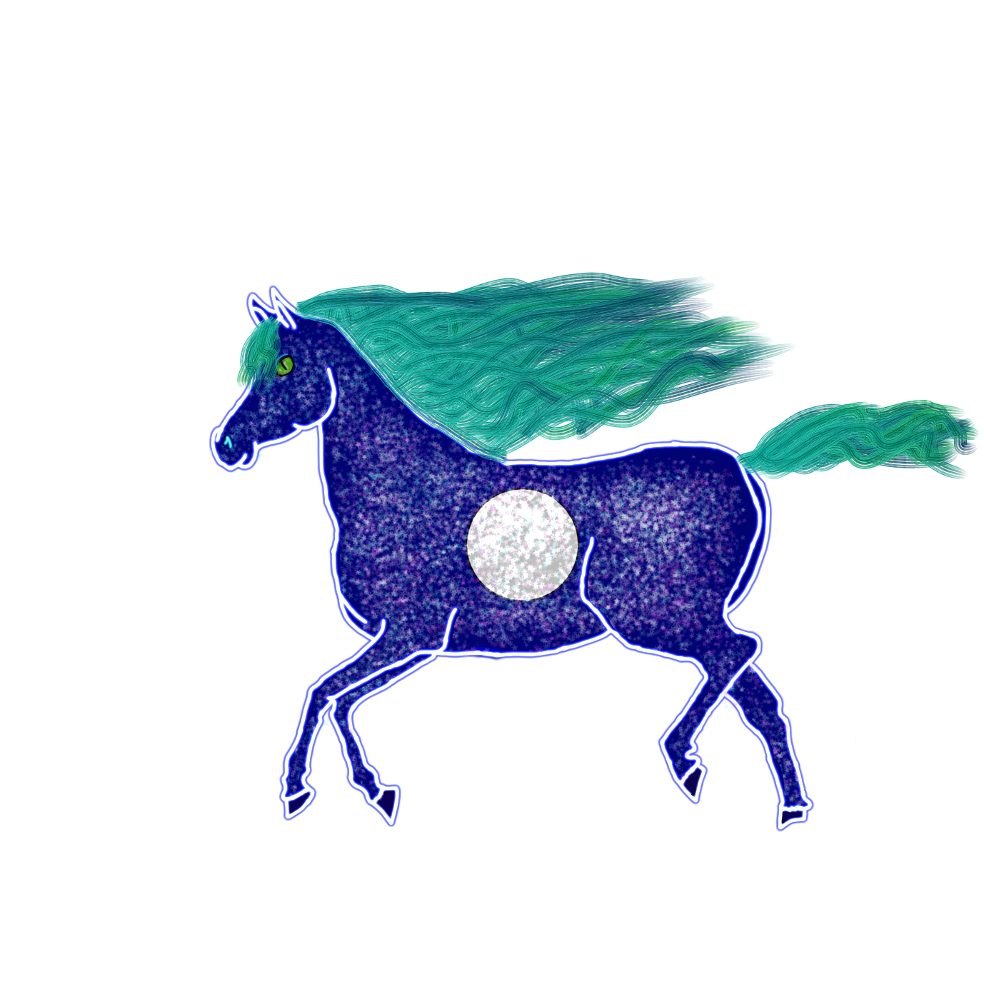 Nuit boréale, par Tempête d’automne