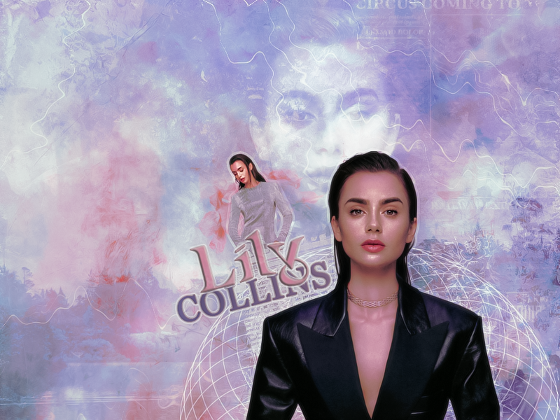 Blend lily collins avec ressources imposées, par Pandora