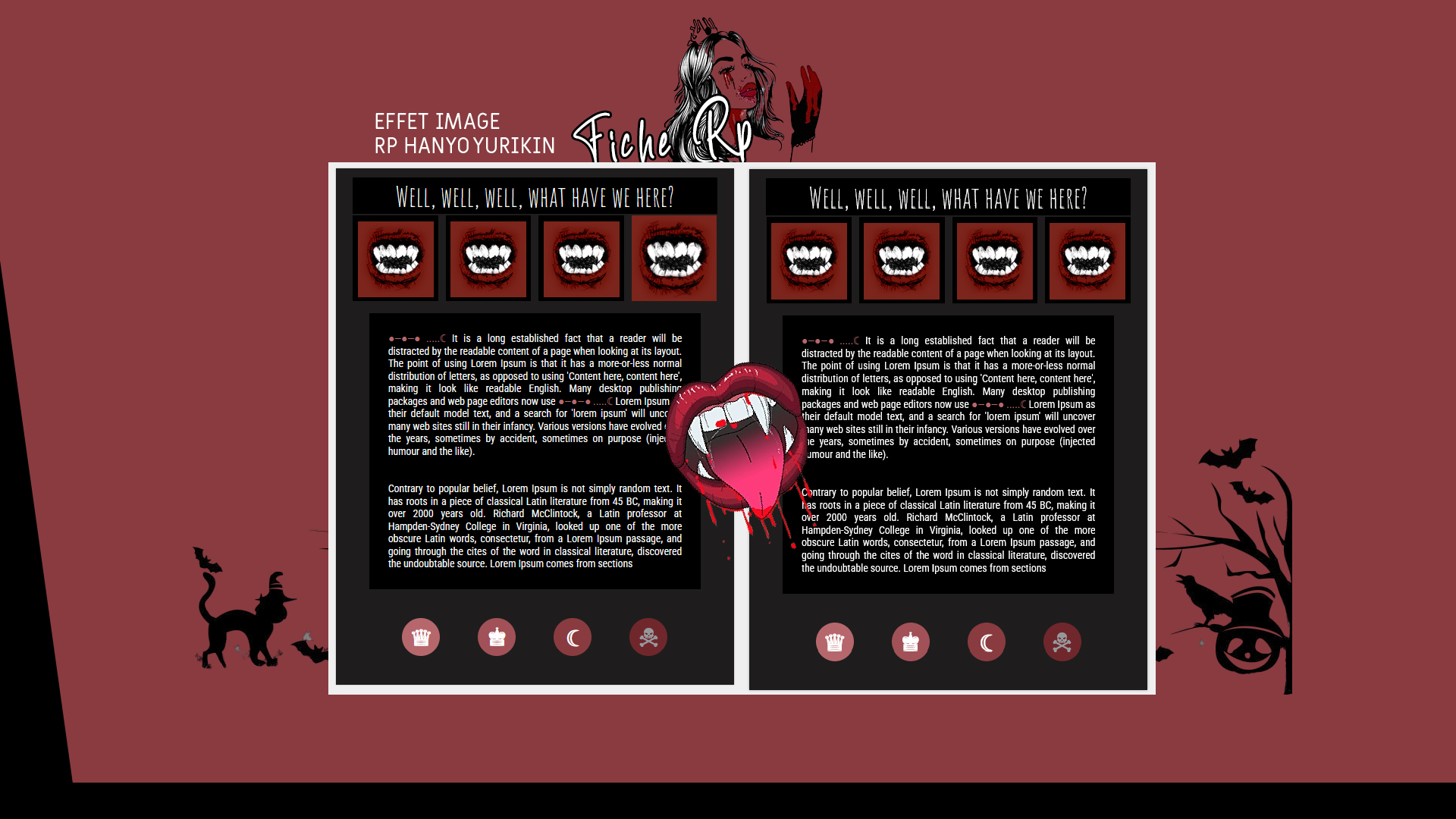 Well, well, well, what have we here, par Hanyo yurikin