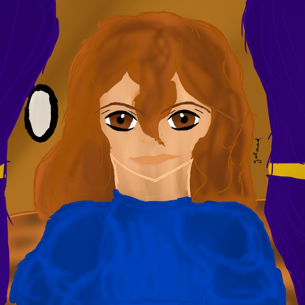 Le portrait de Collette, par Galaad Night