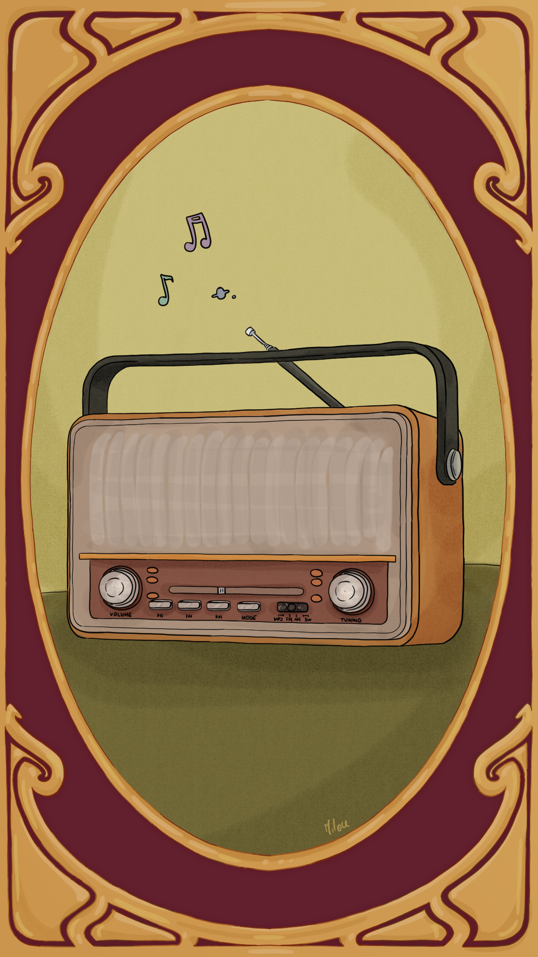 Cadeau de Noël 1AM (Clyde), par Milou