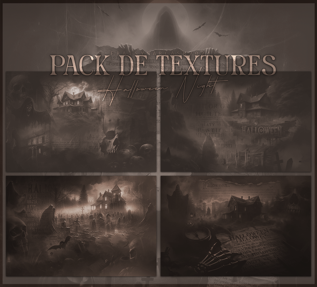 Pack Avatars Halloween Night, par Fraisy Sarcasm