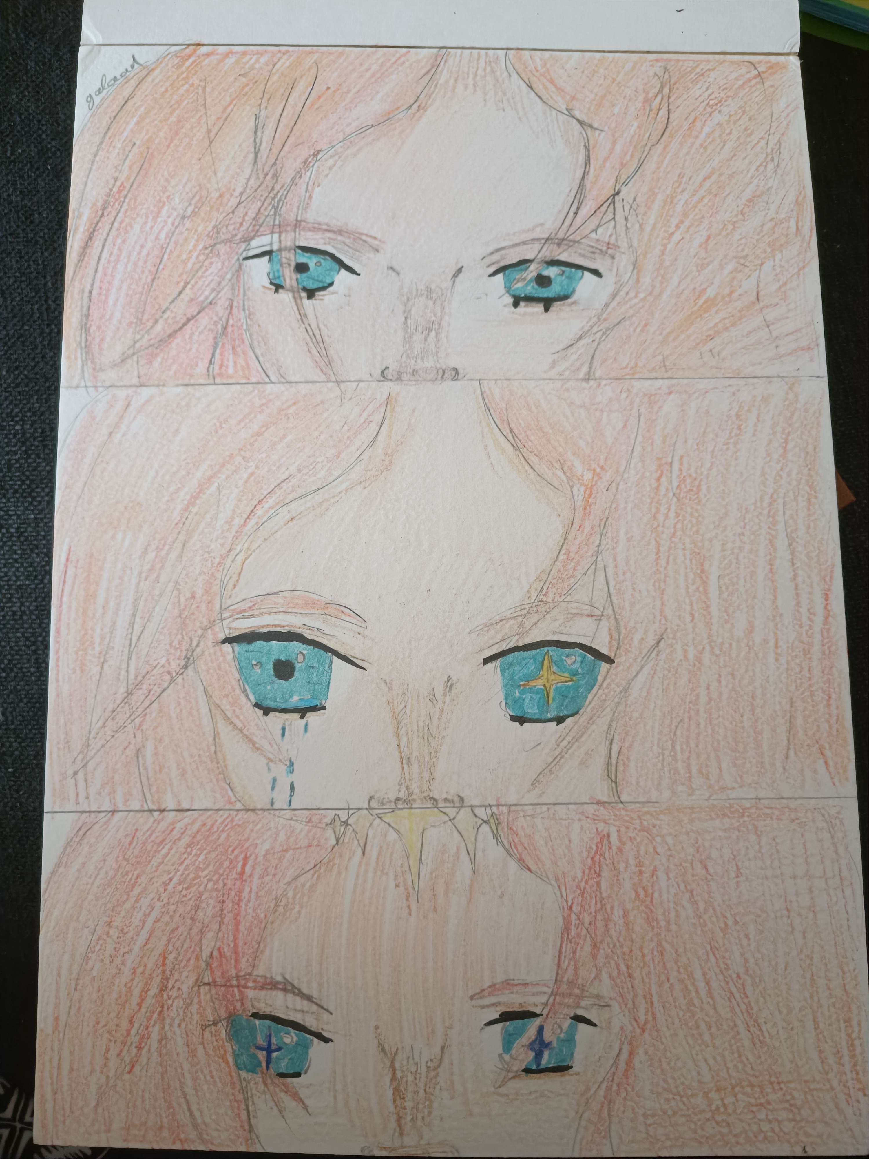 Les yeux de Bérénice, par Galaad Night