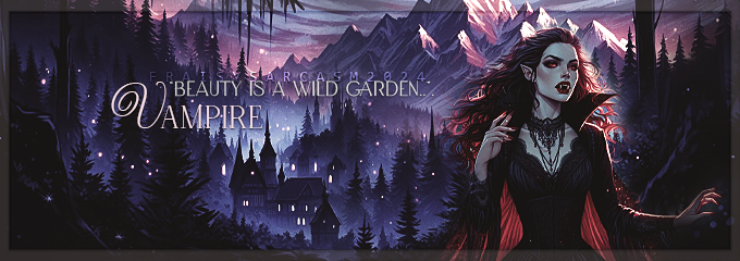 Beauty is a wild garden... Vampire, par Fraisy Sarcasm